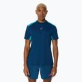 Tricou de tenis pentru bărbați ASICS Padel Court Top mako blue