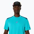 Tricou de tenis pentru bărbați ASICS Padel Court Top energy aqua 4
