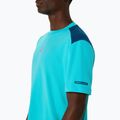 Tricou de tenis pentru bărbați ASICS Padel Court Top energy aqua 5