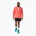 Geacă de alergare pentru bărbați ASICS Road Packable coral reef 2