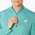 Lonsleeve de alergare pentru bărbați ASICS Road Lite-Show 1/2 Zip light teal 5