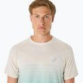 Tricou de alergare pentru bărbați ASICS Seamless performance birch/oasis green 5