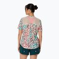 Tricou de alergare pentru femei ASICS Road All Over Print Top birch 3