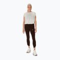 Colanți de alergare pentru femei ASICS Nagino Run Adjustable Tight coffee 2