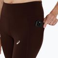 Colanți de alergare pentru femei ASICS Nagino Run Adjustable Tight coffee 5