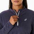 Longsleeve de alergare pentru femei ASICS Icon 1/2 Zip LS Top indigo fog 4