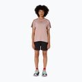 Tricou de alergare pentru femei ASICS Fujitrail Elite Top neutral pink/taupe grey 2