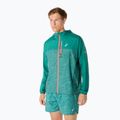 Geacă de alergare pentru bărbați ASICS Fujitrail Packable rainy lake/birch 4