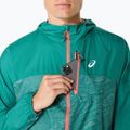 Geacă de alergare pentru bărbați ASICS Fujitrail Packable rainy lake/birch 8