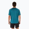 Tricou de alergare pentru bărbați ASICS Fujitrail Elite Top atlantis blue/saxon green 3
