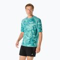 Tricou de alergare pentru bărbați ASICS Road Lite-Show light teal 4