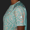 Tricou de alergare pentru femei ASICS Road Lite-Show oasis green/multi color 7