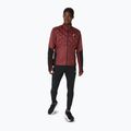 Geacă de alergare pentru bărbați ASICS Road Winter dark red planet 2