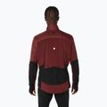 Geacă de alergare pentru bărbați ASICS Road Winter dark red planet 3