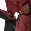 Geacă de alergare pentru bărbați ASICS Road Winter dark red planet 9