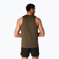 Tricou de alergare pentru bărbați ASICS Core Singlet brown stone 3
