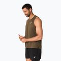 Tricou de alergare pentru bărbați ASICS Core Singlet brown stone 4