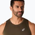 Tricou de alergare pentru bărbați ASICS Core Singlet brown stone 5
