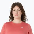 Tricou de antrenament pentru femei ASICS Core Top dark pink clay 5