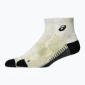 Șosete ASICS Performance Run Quarter brilliant white/oyster white 2