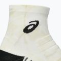 Șosete ASICS Performance Run Quarter brilliant white/oyster white 3