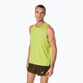 Tricou de alergare pentru bărbați ASICS Core Singlet neon lime 3