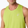 Tricou de alergare pentru bărbați ASICS Core Singlet neon lime 4