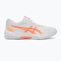Încălțăminte pentru femei ASICS Gel-Task 4 white/vivid coral 2