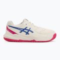 Încălțăminte de tenis pentru copii Asics Gel-Dedicate 8 GS Jr cream/dark cobalt 2