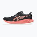 Încălțăminte de alergare pentru femei ASICS Gel-Cumulus 27 black/orange glow 2