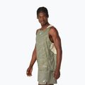 Tricou de alergare pentru bărbați ASICS Fujitrail Singlet mantle green/khaki 4