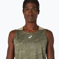 Tricou de alergare pentru bărbați ASICS Fujitrail Singlet mantle green/khaki 5
