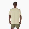 Tricou de alergare pentru bărbați ASICS Fujitrail Logo SS khaki 3