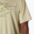 Tricou de alergare pentru bărbați ASICS Fujitrail Logo SS khaki 6