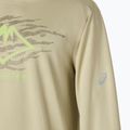 Longsleeve de alergare pentru bărbați ASICS Fujitrail Logo LS khaki 6
