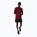 Longsleeve de alergare pentru bărbați ASICS Road Seamless LS dark red planet 2