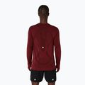 Longsleeve de alergare pentru bărbați ASICS Road Seamless LS dark red planet 3