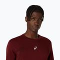 Longsleeve de alergare pentru bărbați ASICS Road Seamless LS dark red planet 5