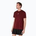 Tricou de alergare pentru bărbați ASICS Road Seamless dark red planet 4