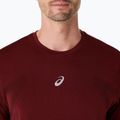 Tricou de alergare pentru bărbați ASICS Road Seamless dark red planet 5