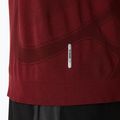 Tricou de alergare pentru bărbați ASICS Road Seamless dark red planet 6