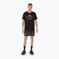 Tricou de alergare pentru bărbați ASICS Fujitrail Logo SS performance black 2