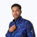 Geacă de alergare pentru bărbați ASICS Road Lite-Show Packable performance black/dark cobalt 6