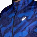 Geacă de alergare pentru bărbați ASICS Road Lite-Show Packable performance black/dark cobalt 7