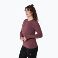 Longsleeve de alergare pentru femei ASICS Road Seamless LS dark currant/port royal 3