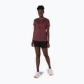 Tricou de alergare pentru femei ASICS Seamless dark currant/port royal 2