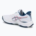 Încălțăminte de volei pentru bărbați ASICS Netburner Ballistic FF 4 white/mako blue 3