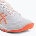 Încălțăminte de volei pentru femei ASICS Netburner Ballistic FF 4 white/vivid coral 7