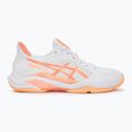 Încălțăminte de volei pentru femei ASICS Blade FF 2 white/vivid coral 2