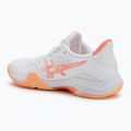 Încălțăminte de volei pentru femei ASICS Blade FF 2 white/vivid coral 3